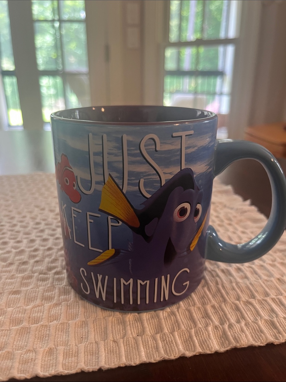 Disney Finding Dory Blue Ceramic Mug Base